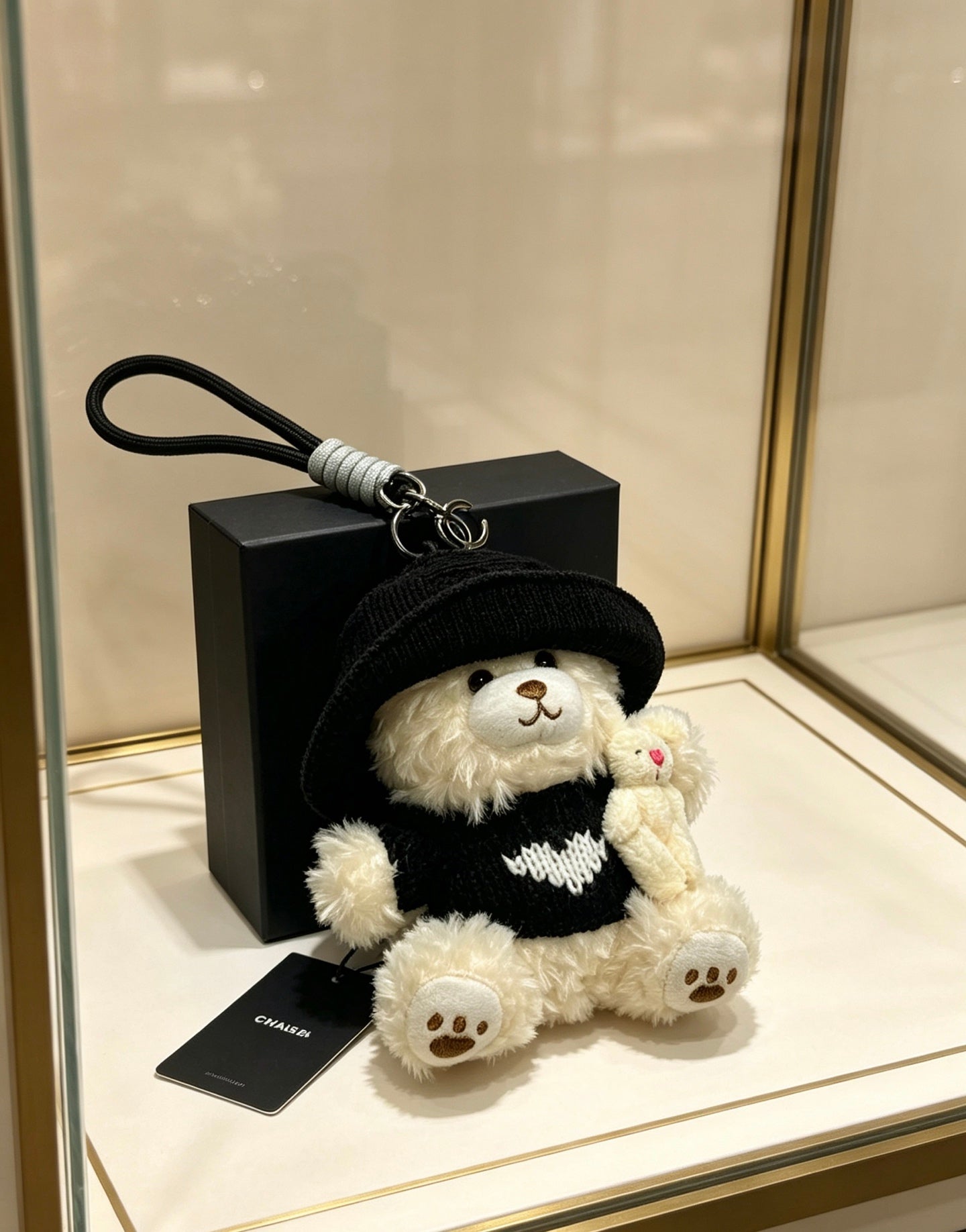 Chanel Plush Bear Charm