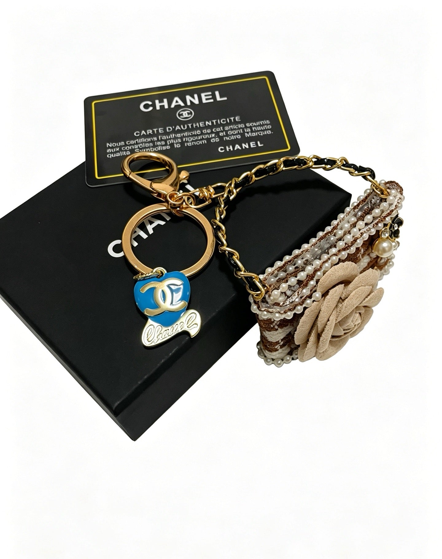 Chanel Flower Mini Bag Charm