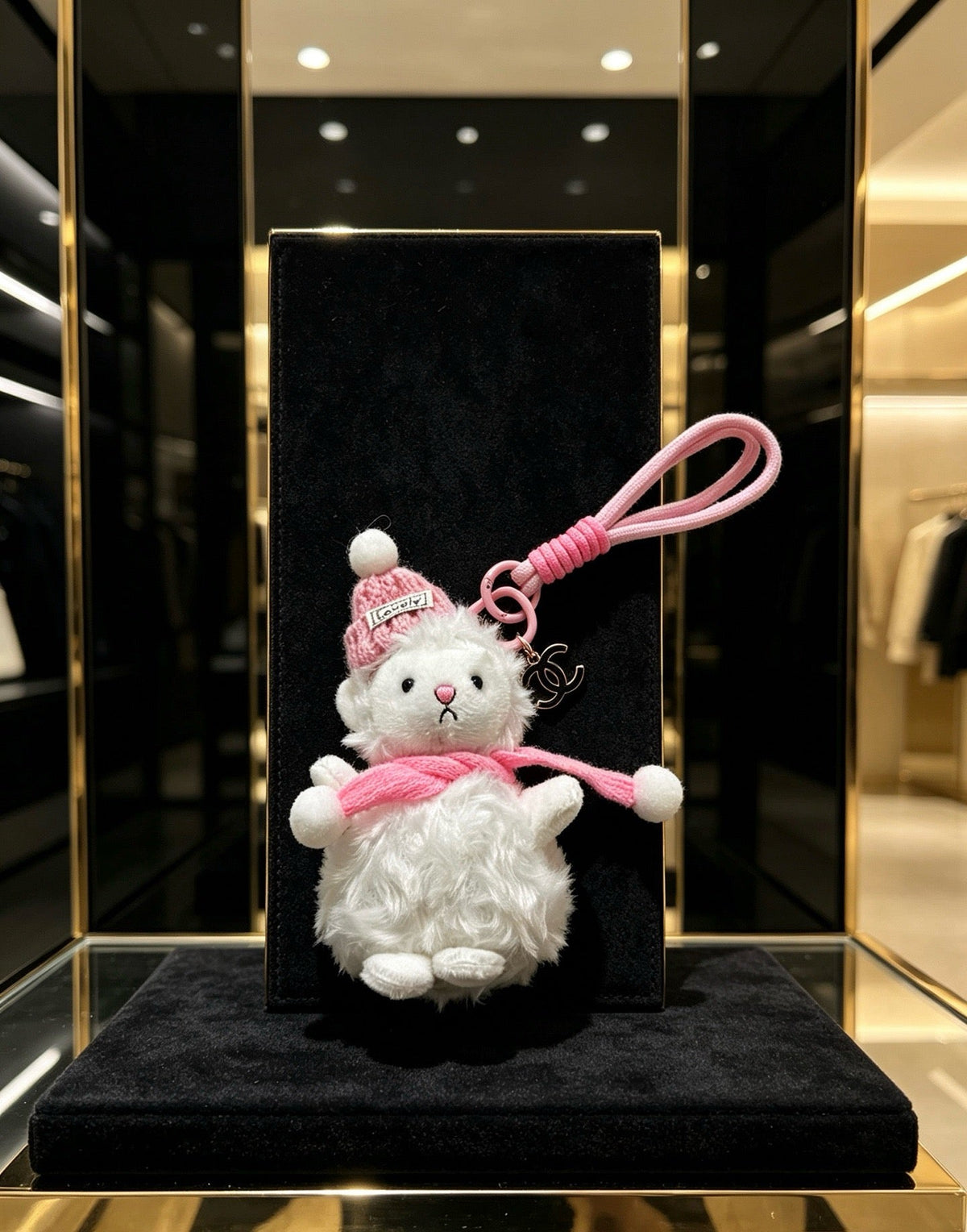Chanel Fur Bear Charm