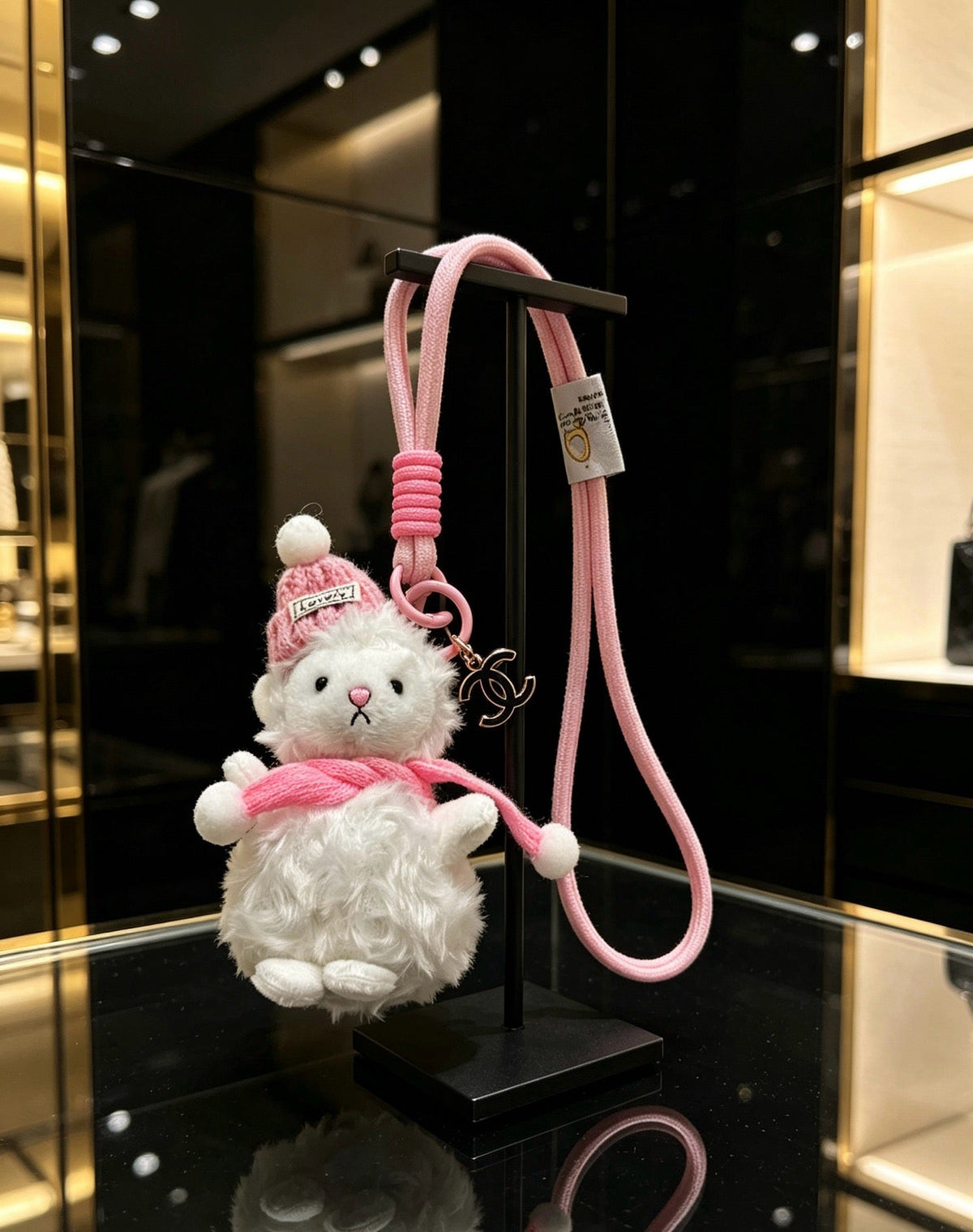 Chanel Fur Bear Charm