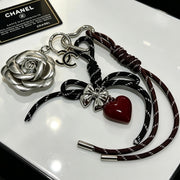 Chanel Silver Flower Charm