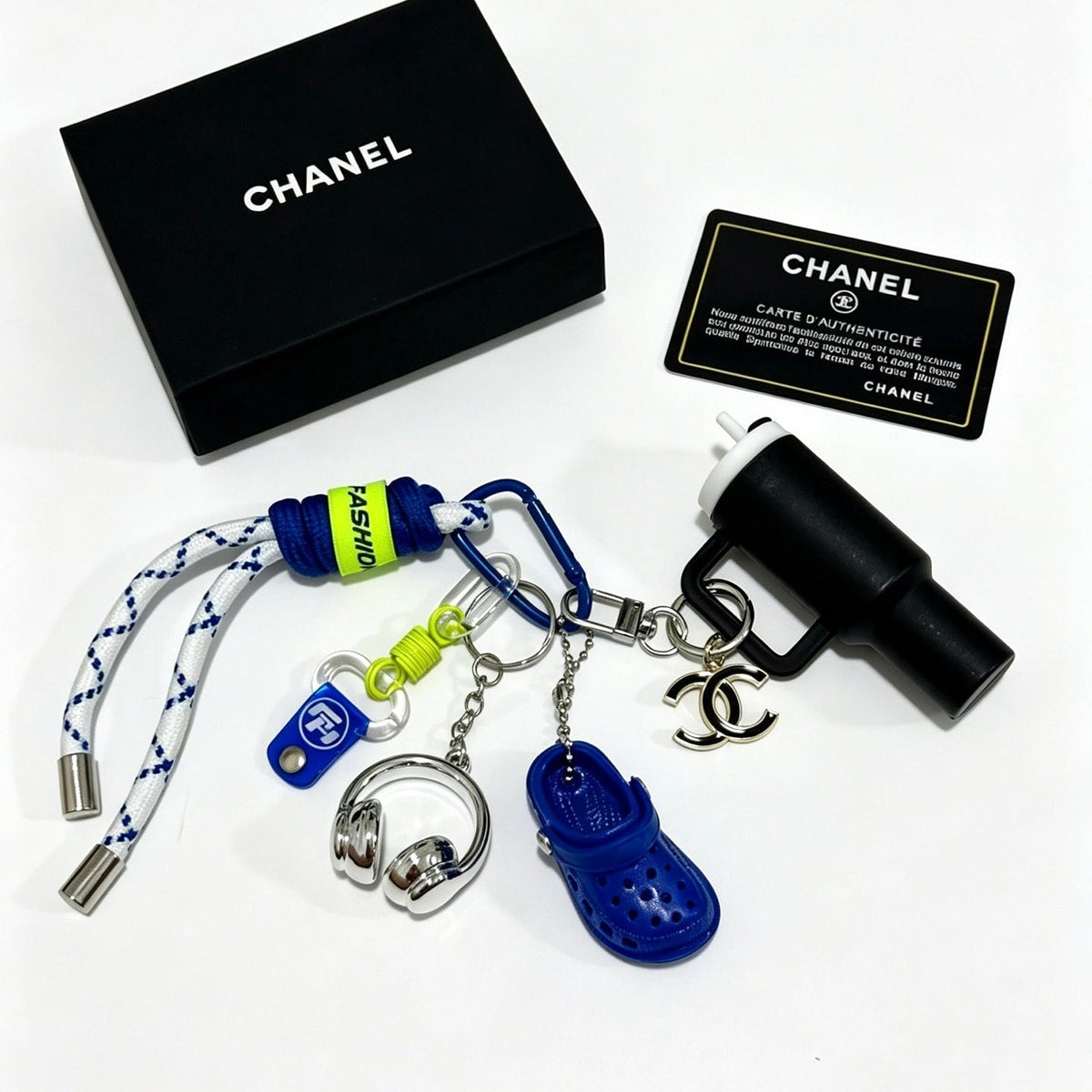 Chanel Bag Charm With Clog-shaped