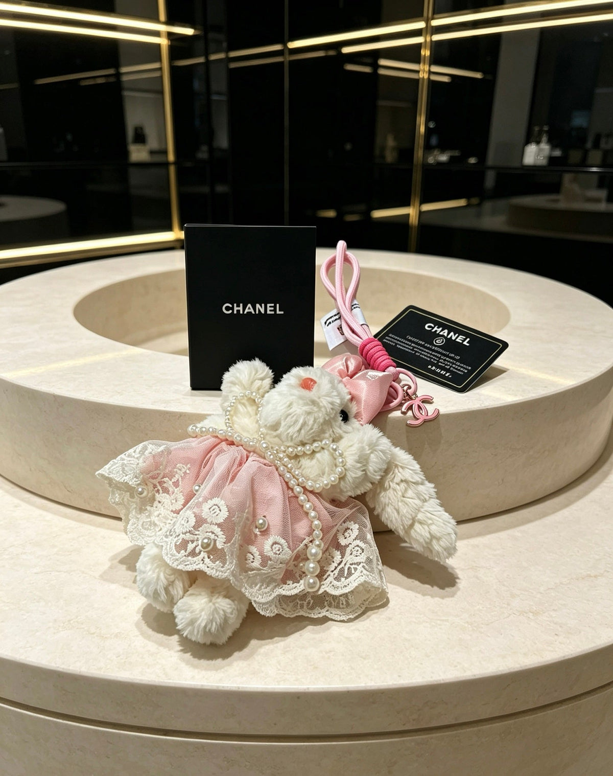 Chanel Bunny Doll Charm
