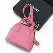 Chanel Pink And Blue Bag Charm