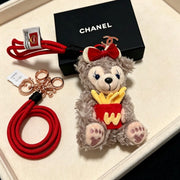 Chanel Plush Bear Charm With Potato Chips