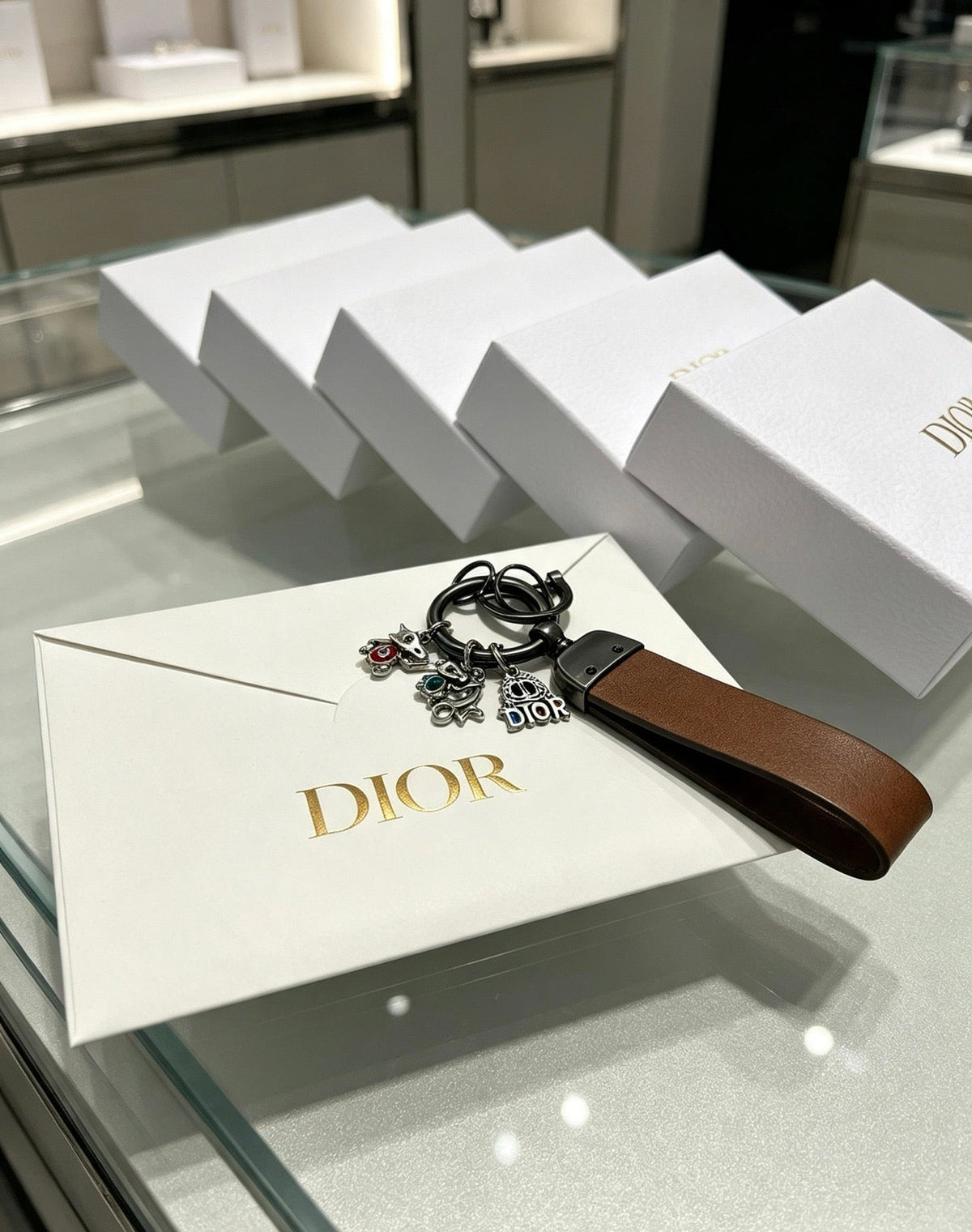 Dior Cartoon Characters Charm
