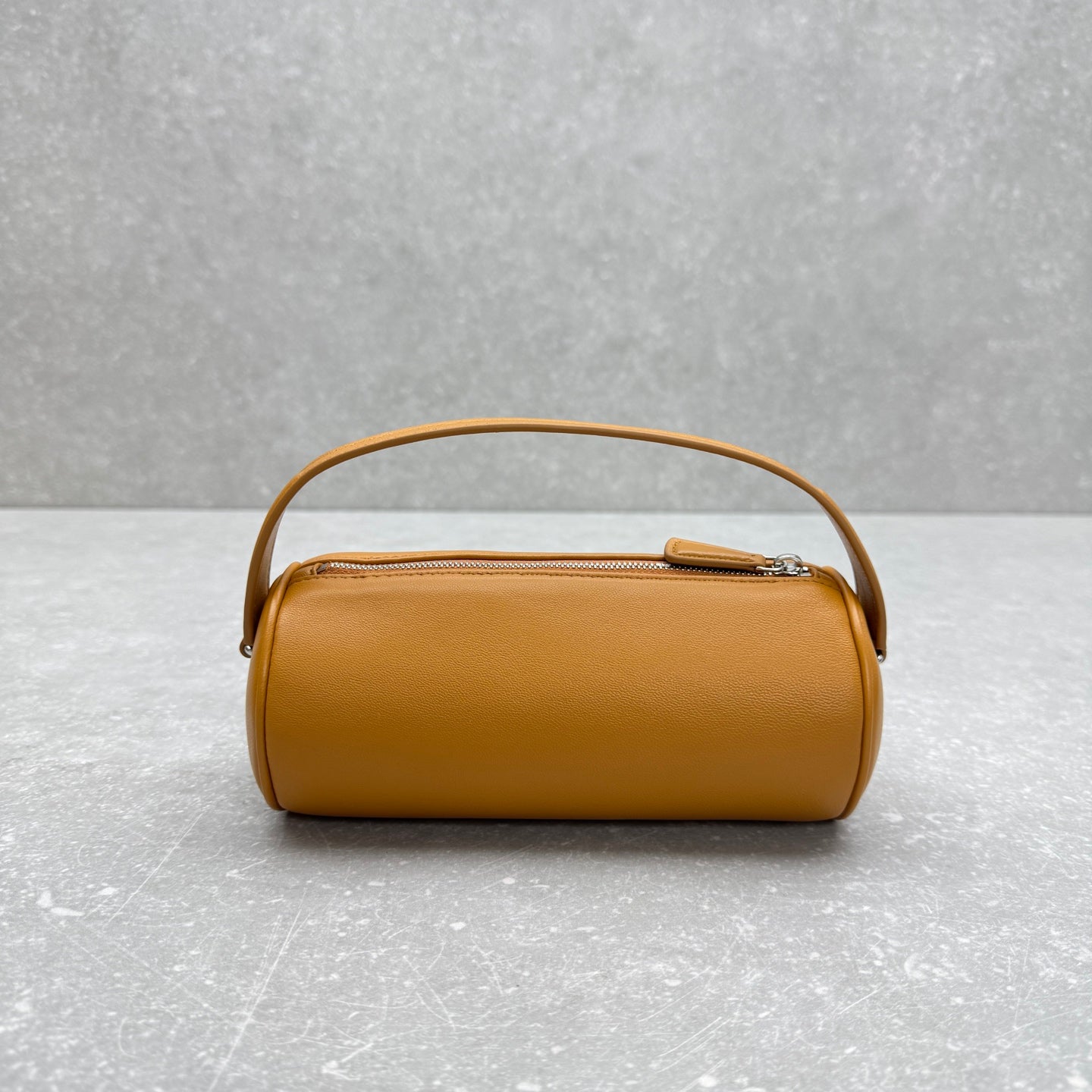 The Row 2025 Round 90's Bag Yellow Leather