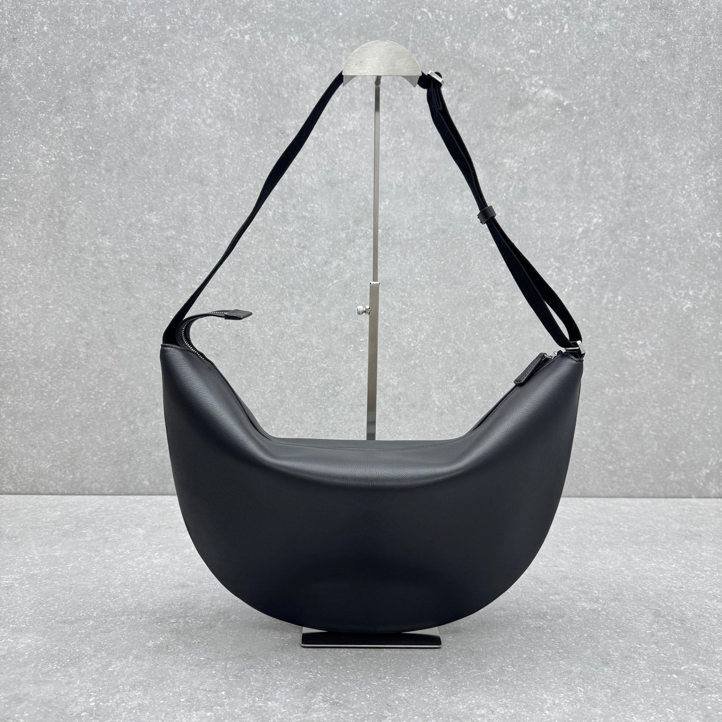 The Row 2025 Jouve Bag 46cm Black Calfskin