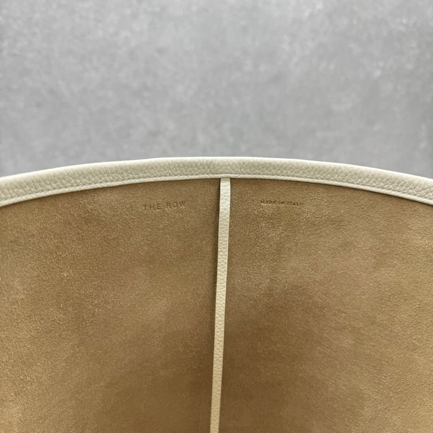 The Row 2025 N/S Park Tote Bag 34cm White Calfskin