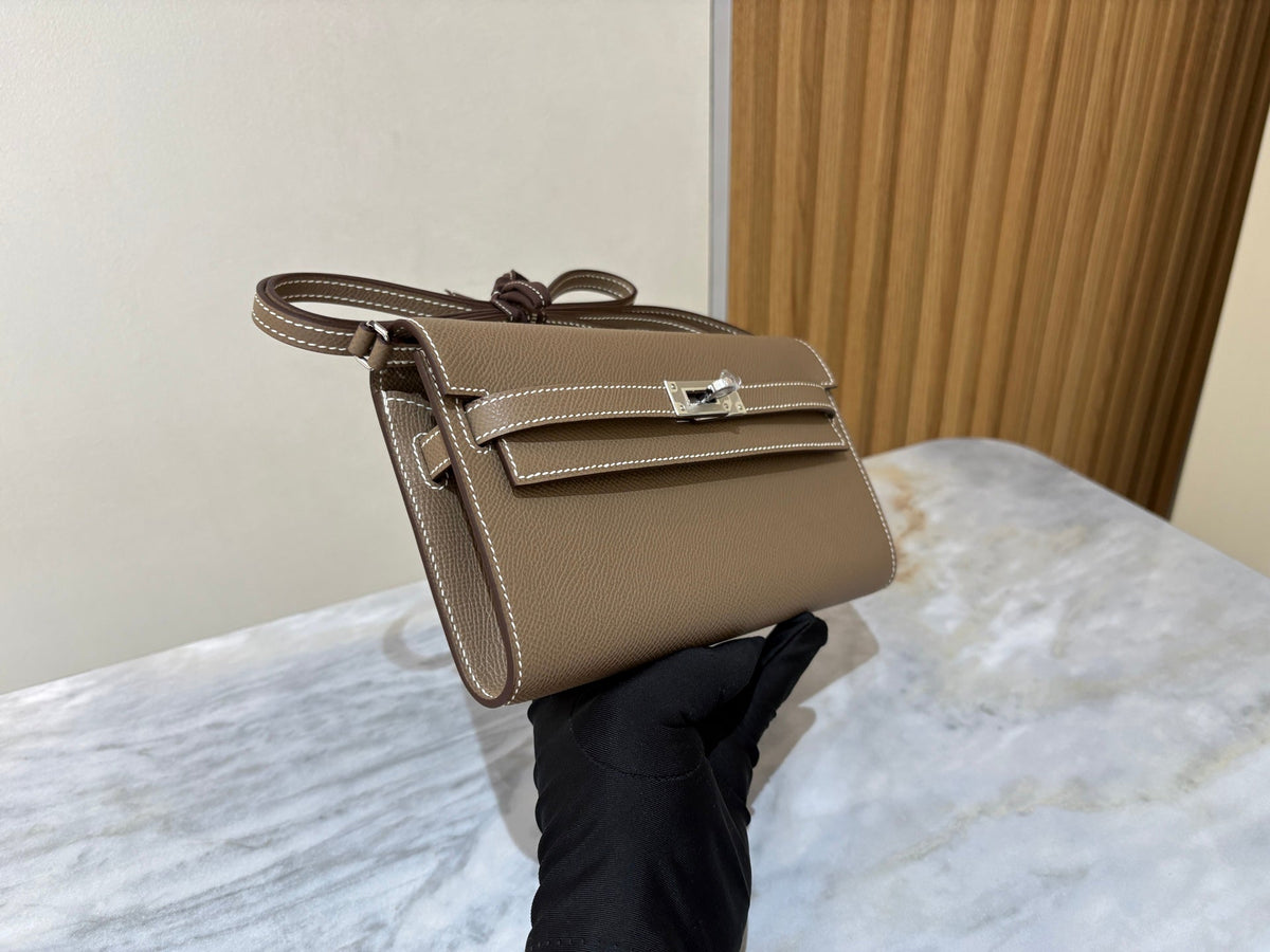 High-end Hermes 2026 Kelly To Go Bag Epsom Leather
