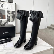 CC 25 high boots black sheepskin 459458