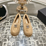 CC 25A Loafer Beige Sherpa Suede