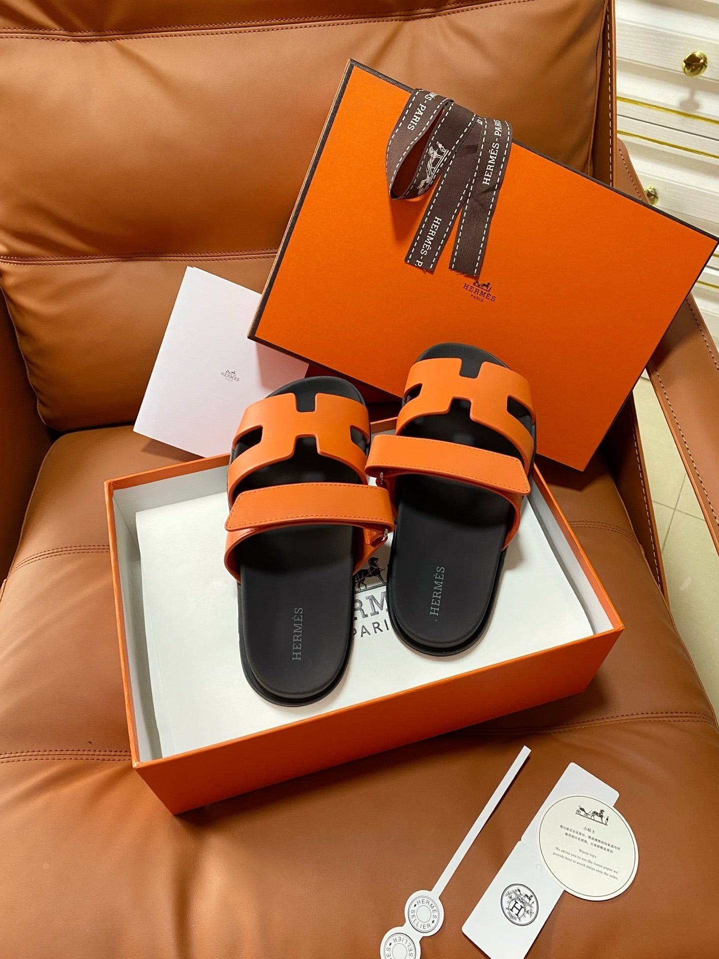 Hermes 2026 Chypre Sandal Calfskin 664459