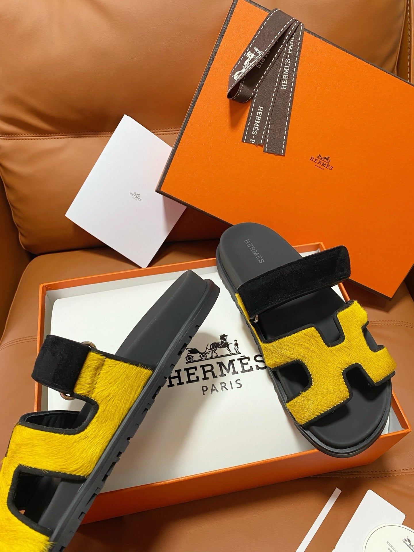 Hermes 2026 Chypre Sandal Ponyhair With Cowhide 928484