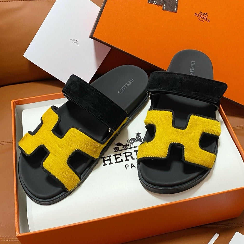 Hermes 2026 Chypre Sandal Ponyhair With Cowhide 928484