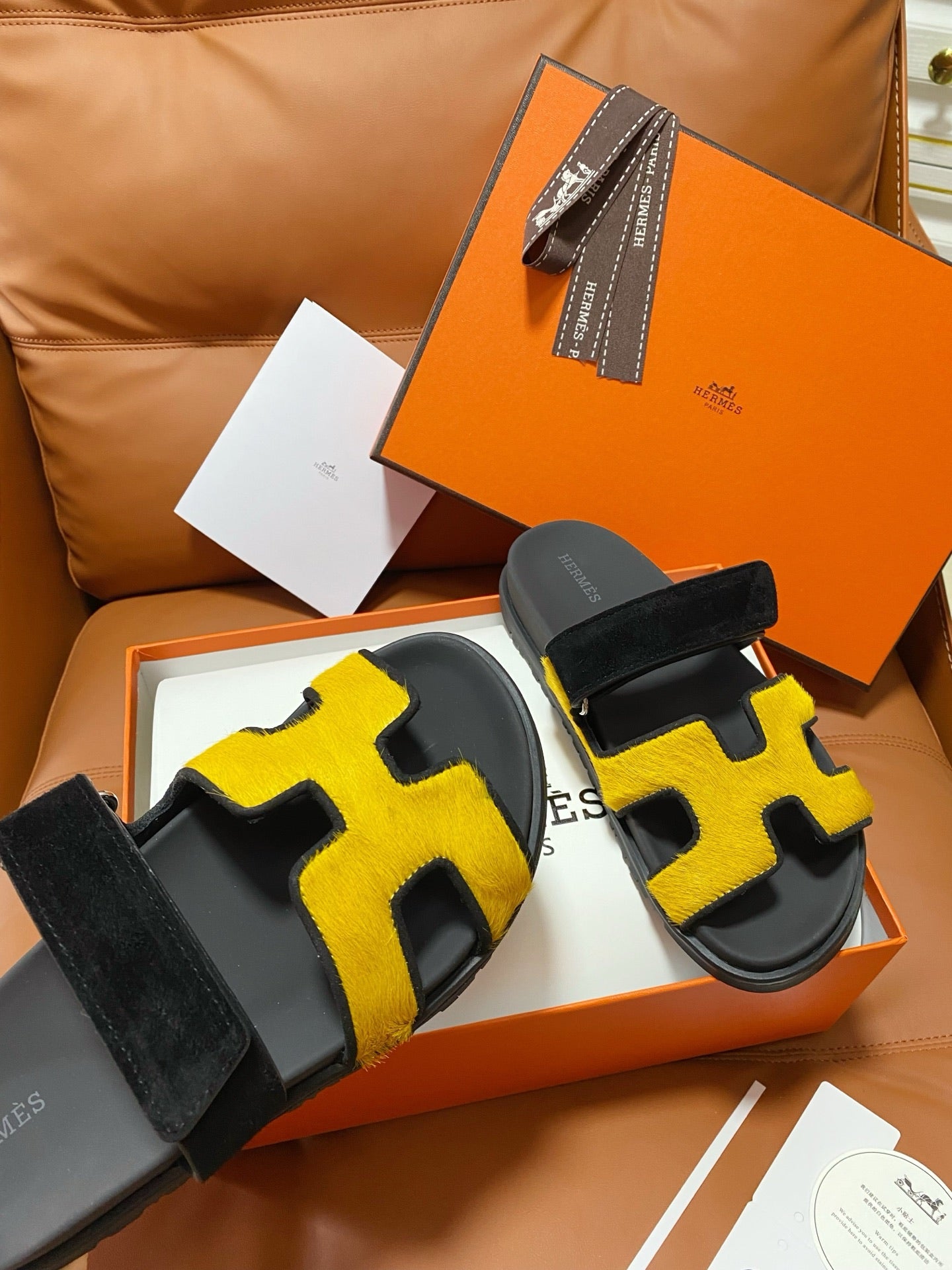 Hermes 2026 Chypre Sandal Ponyhair With Cowhide 928484