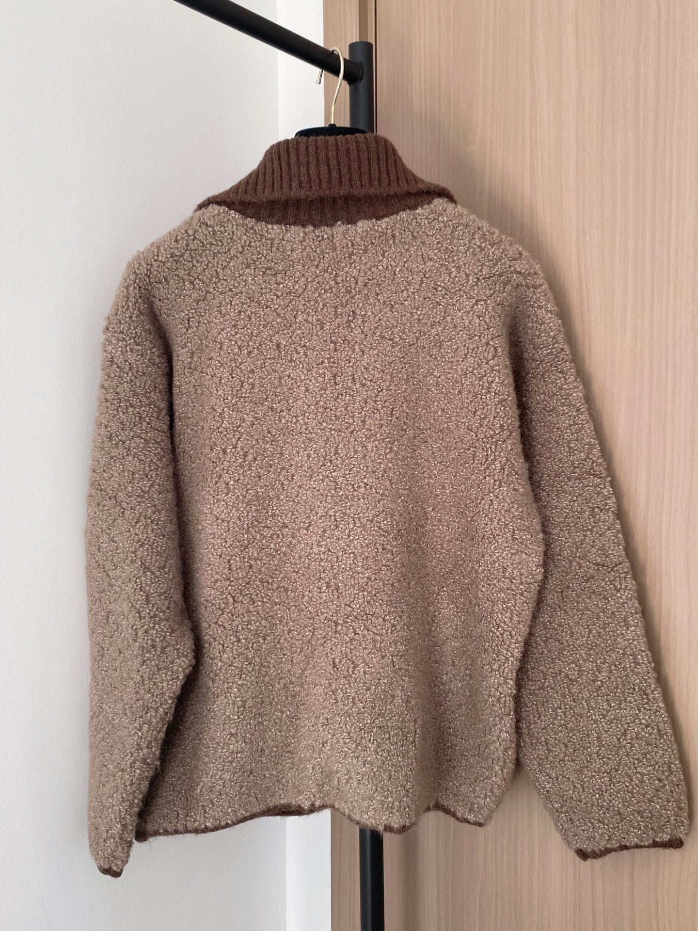 Chanel 2025 Cardigan Brown Wool