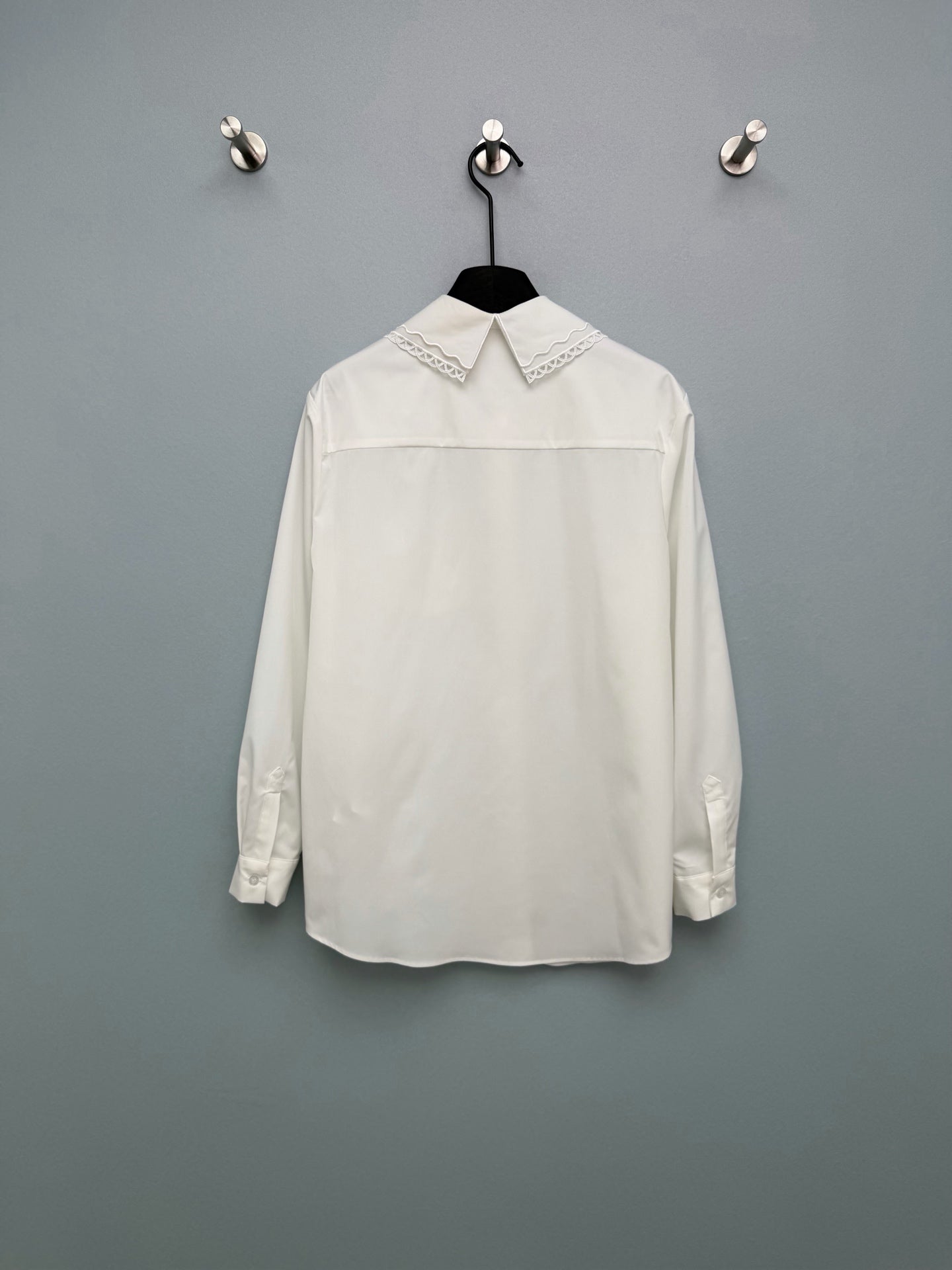 MiuMiu 2026 Long-Sleeve Shirt Cotton 643283