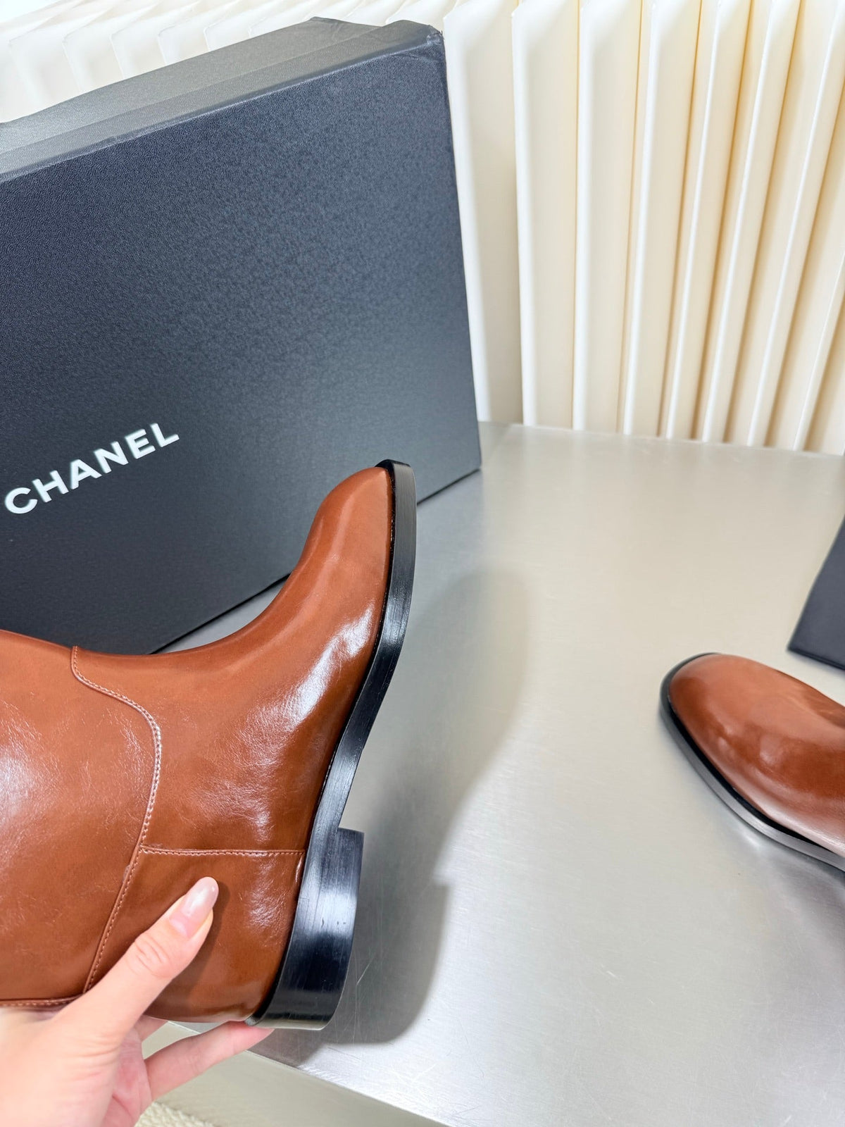 Chanel 2026 Turnlock CC Knee High Boots Leather 123414
