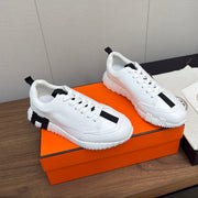HM Bouncing Sneaker White mix Black Calfskin 213523