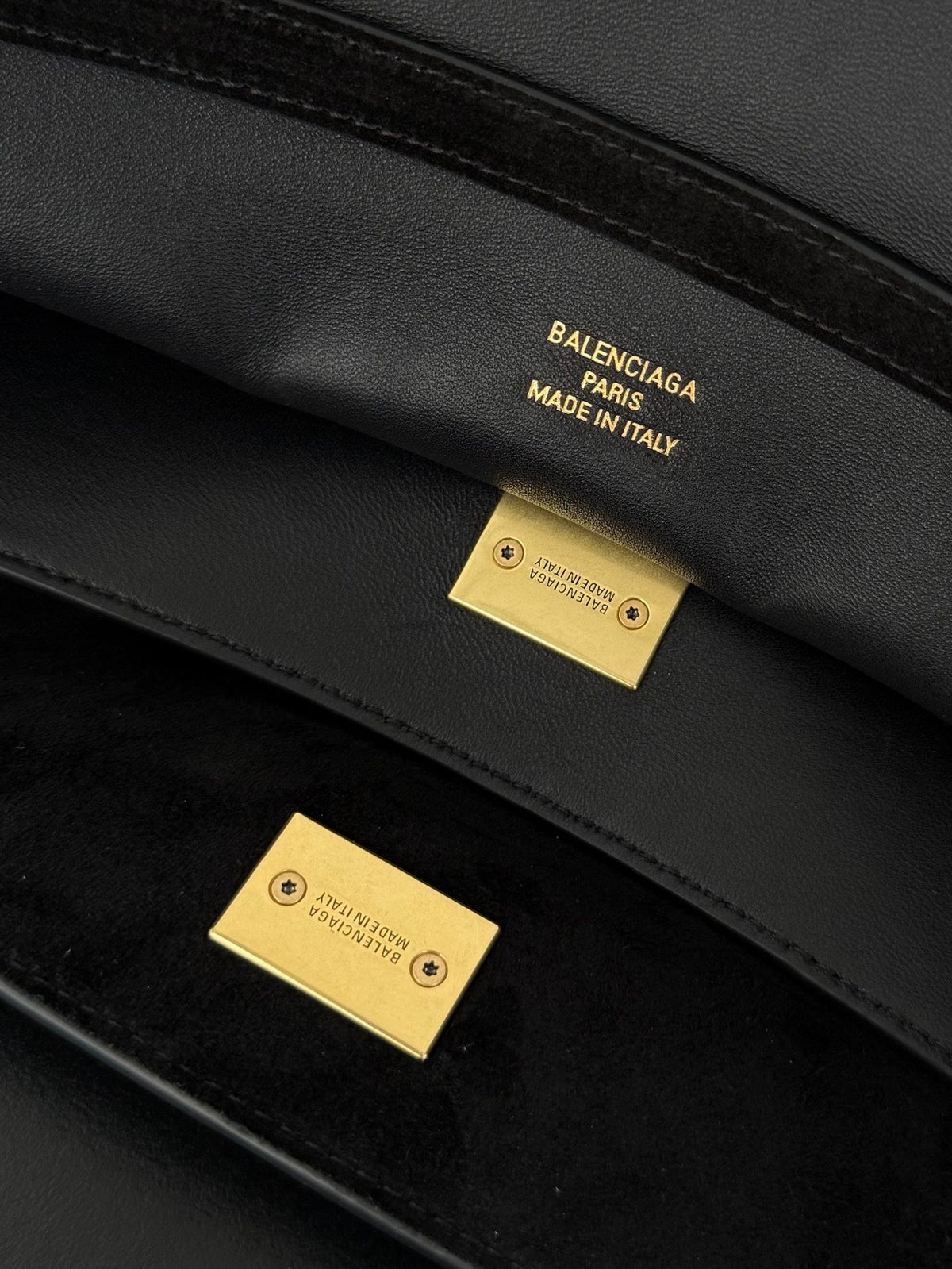 Balenciaga 2026 Rodeo Bag Gold Buckle Suede Leather