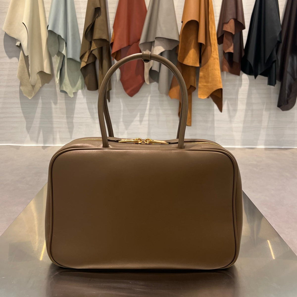 MiuMiu 2026 Beau Large Bag Tundra Leather