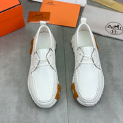 HM INCREASE SNEAKER WHITE CALFSKIN