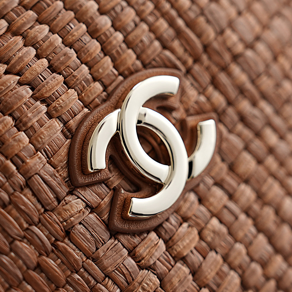 Chanel 2026 Bag 21.5cm Straw Woven