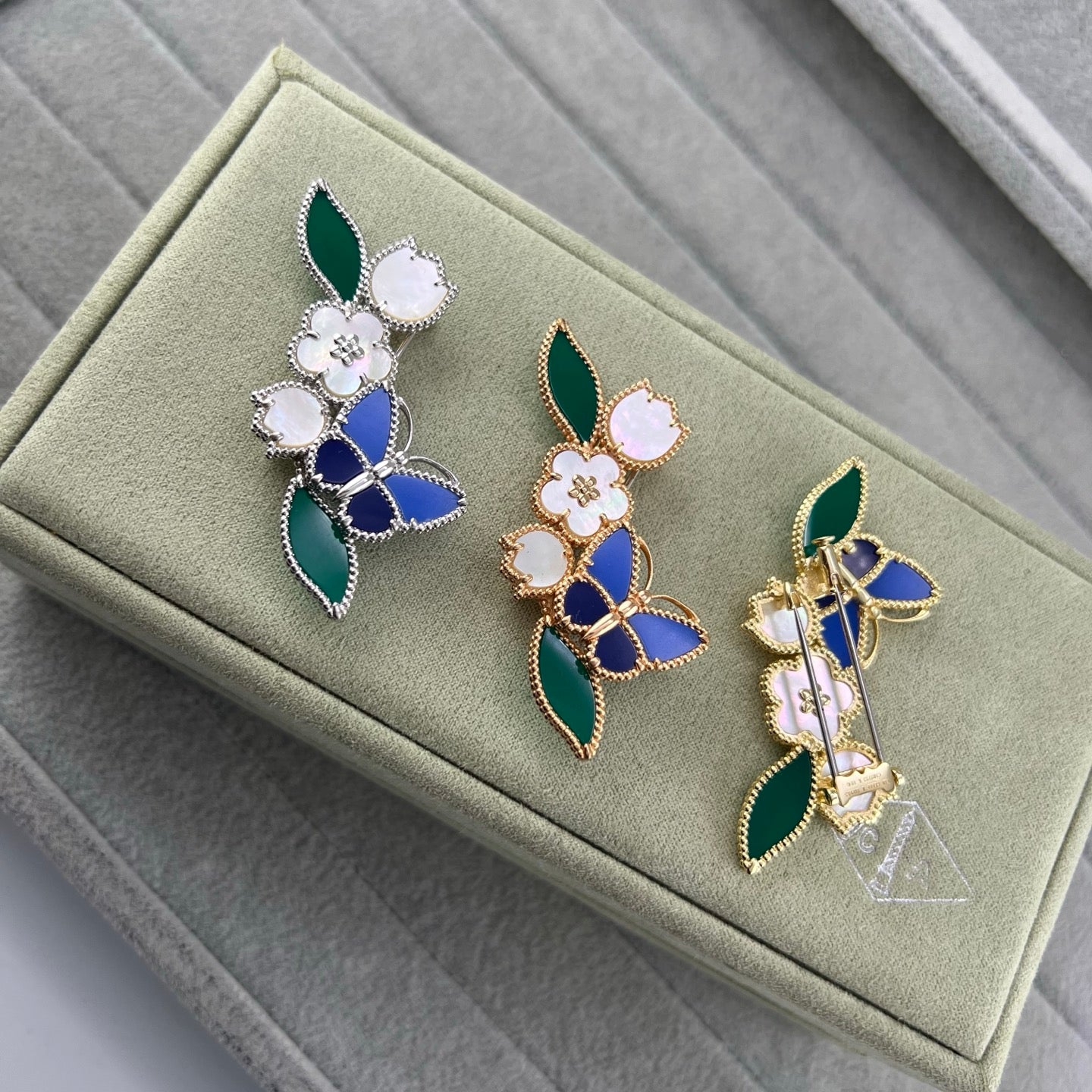Van Cleef & Arpels Lucky Spring Butterfly Brooch 102390