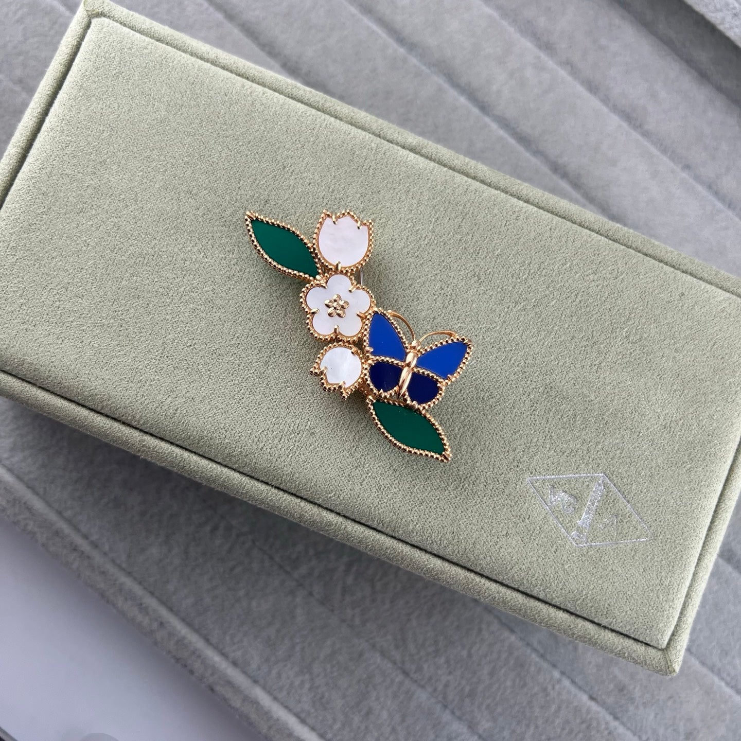 Van Cleef & Arpels Lucky Spring Butterfly Brooch 102390