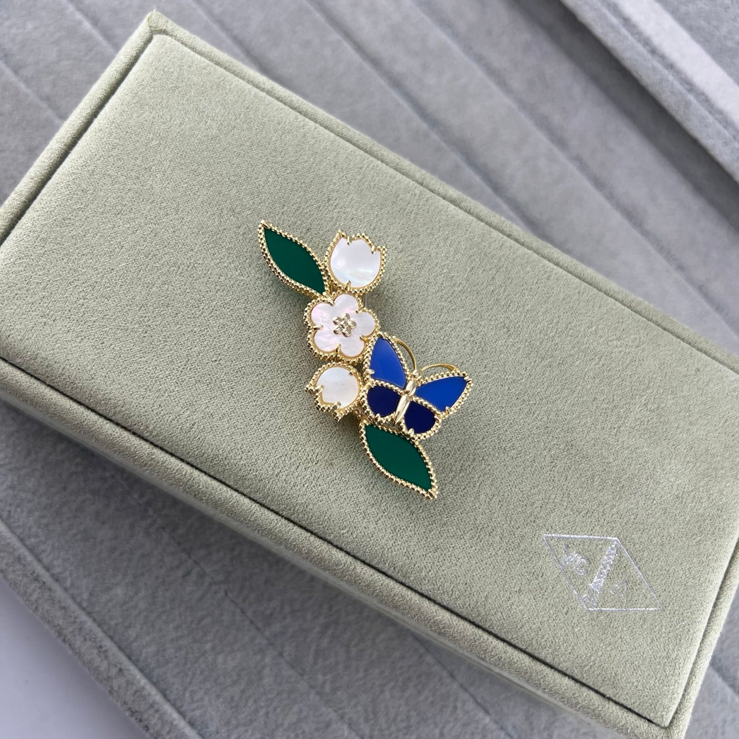 Van Cleef & Arpels Lucky Spring Butterfly Brooch 102390