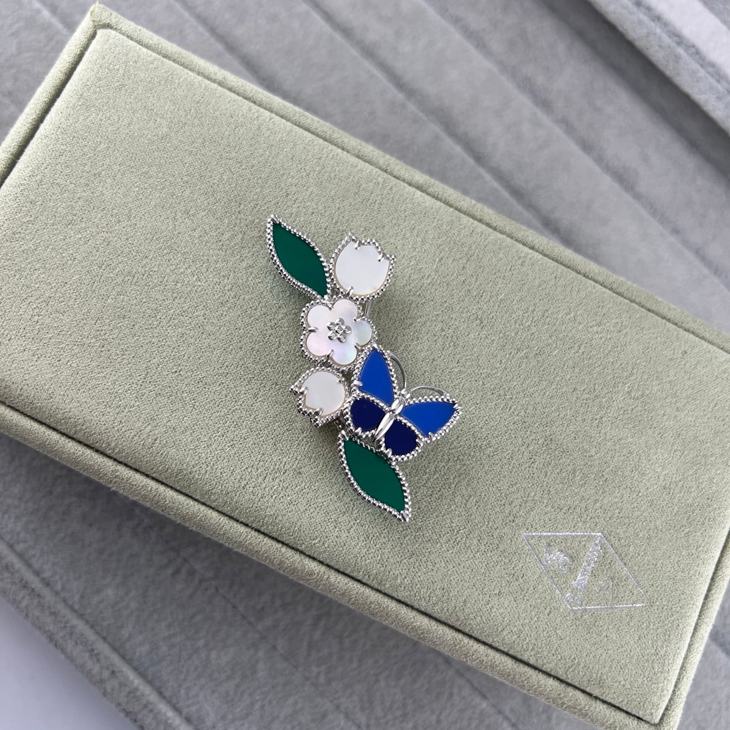Van Cleef & Arpels Lucky Spring Butterfly Brooch 102390