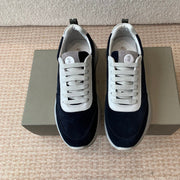 CL 25C Brunello Cucinelli Navy Blue Sneaker Suede 298883
