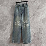 Joewe Ripped Jeans Blue Cotton