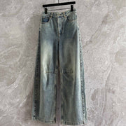 Loewe Waist-burnt  Jeans Blue Cotton