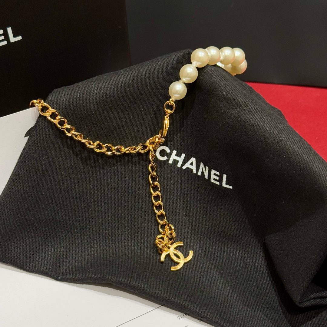 Chanel 2026 Pearl Chain Belt 189205