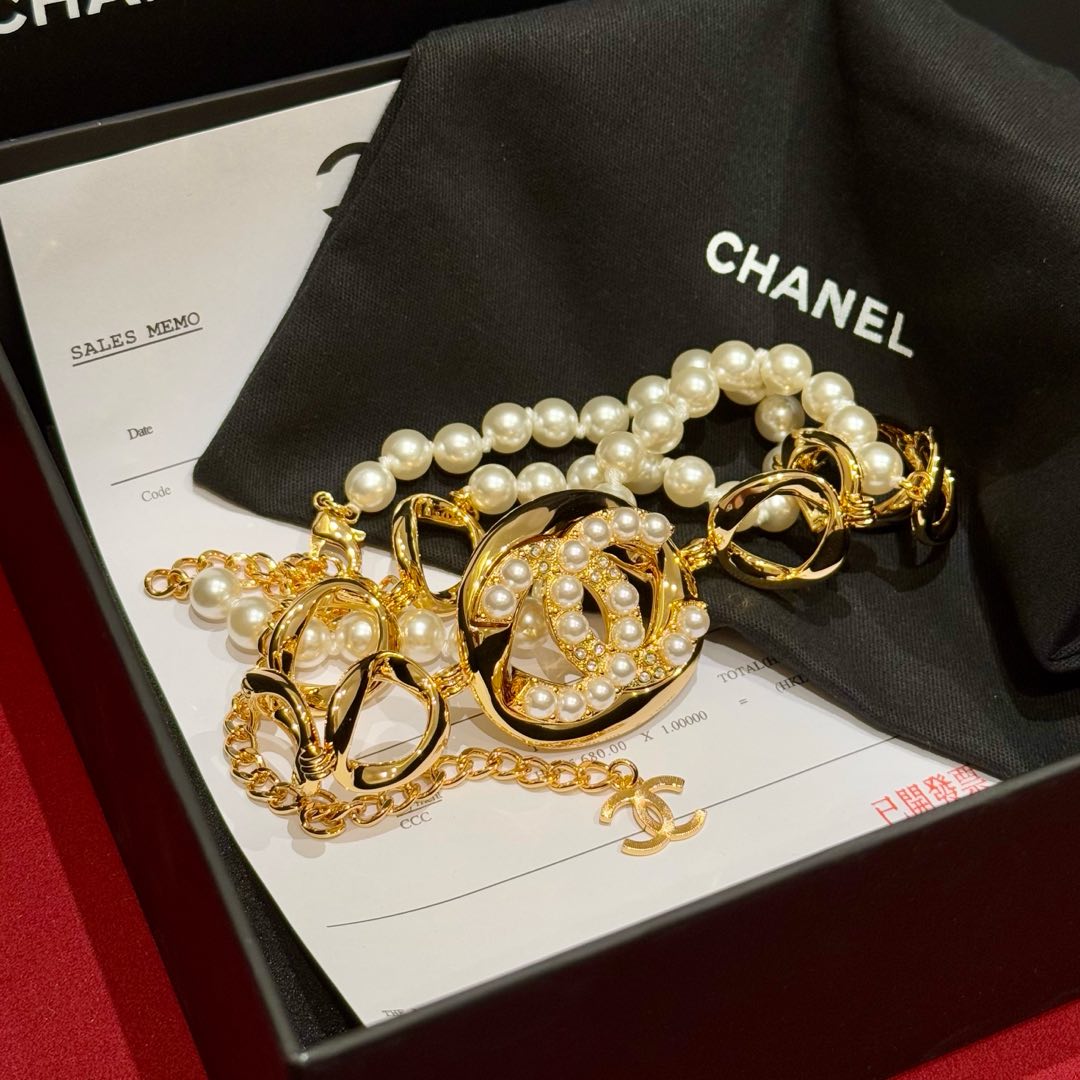 Chanel 2026 Pearl Chain Belt 189205