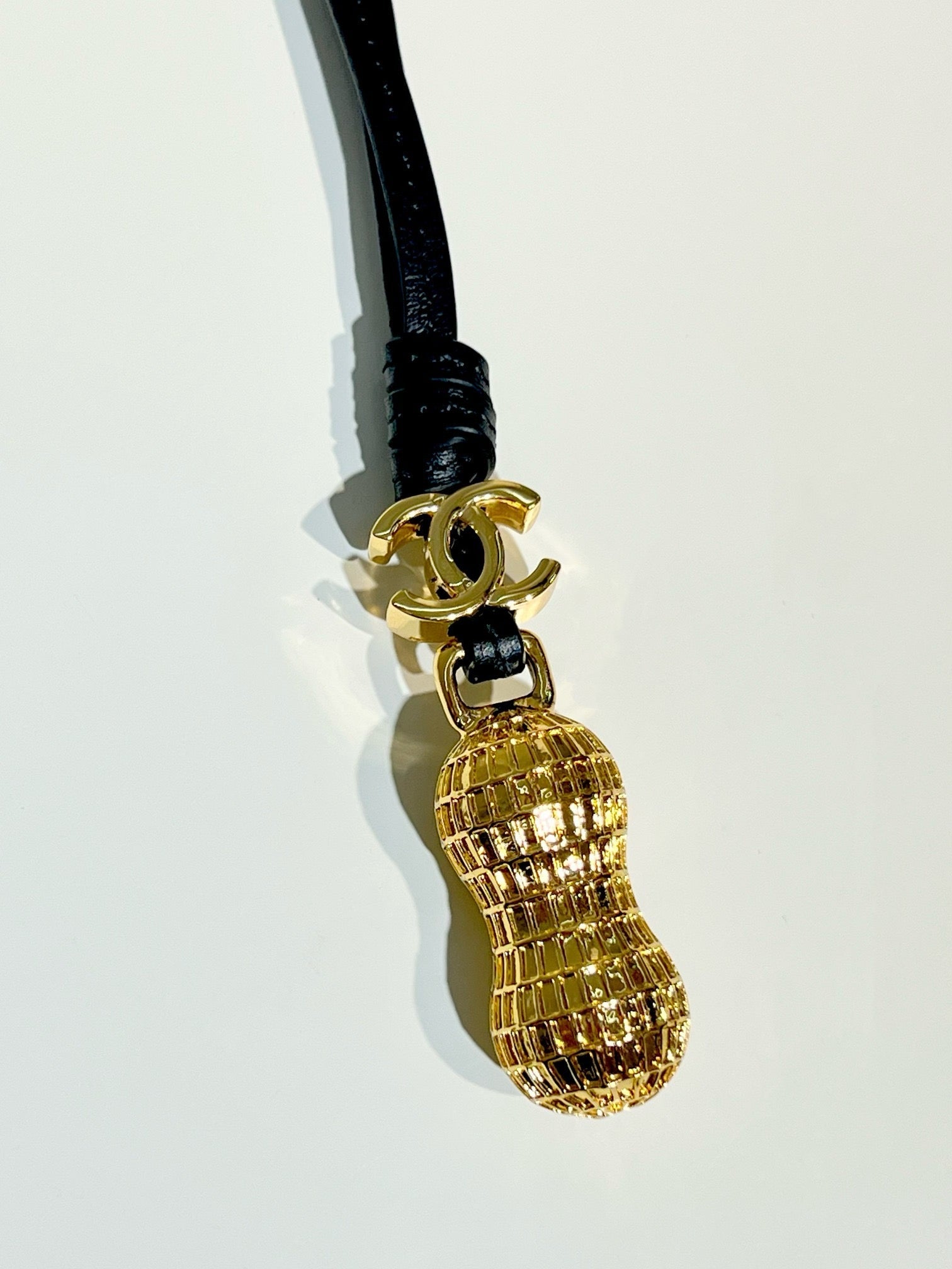 Chanel Golden Peanut Charm