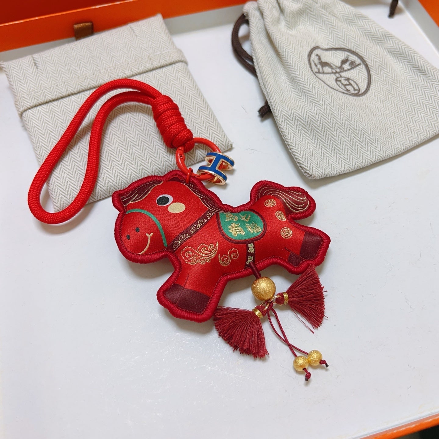 HM Red Year of the Horse Charm