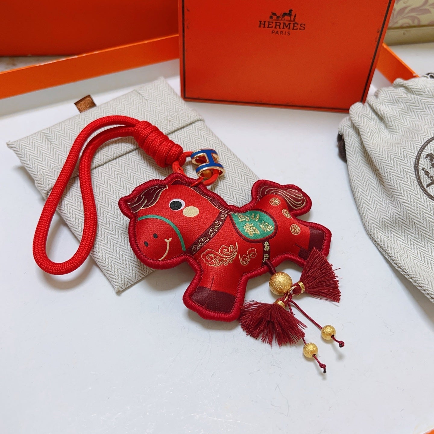 HM Red Year of the Horse Charm