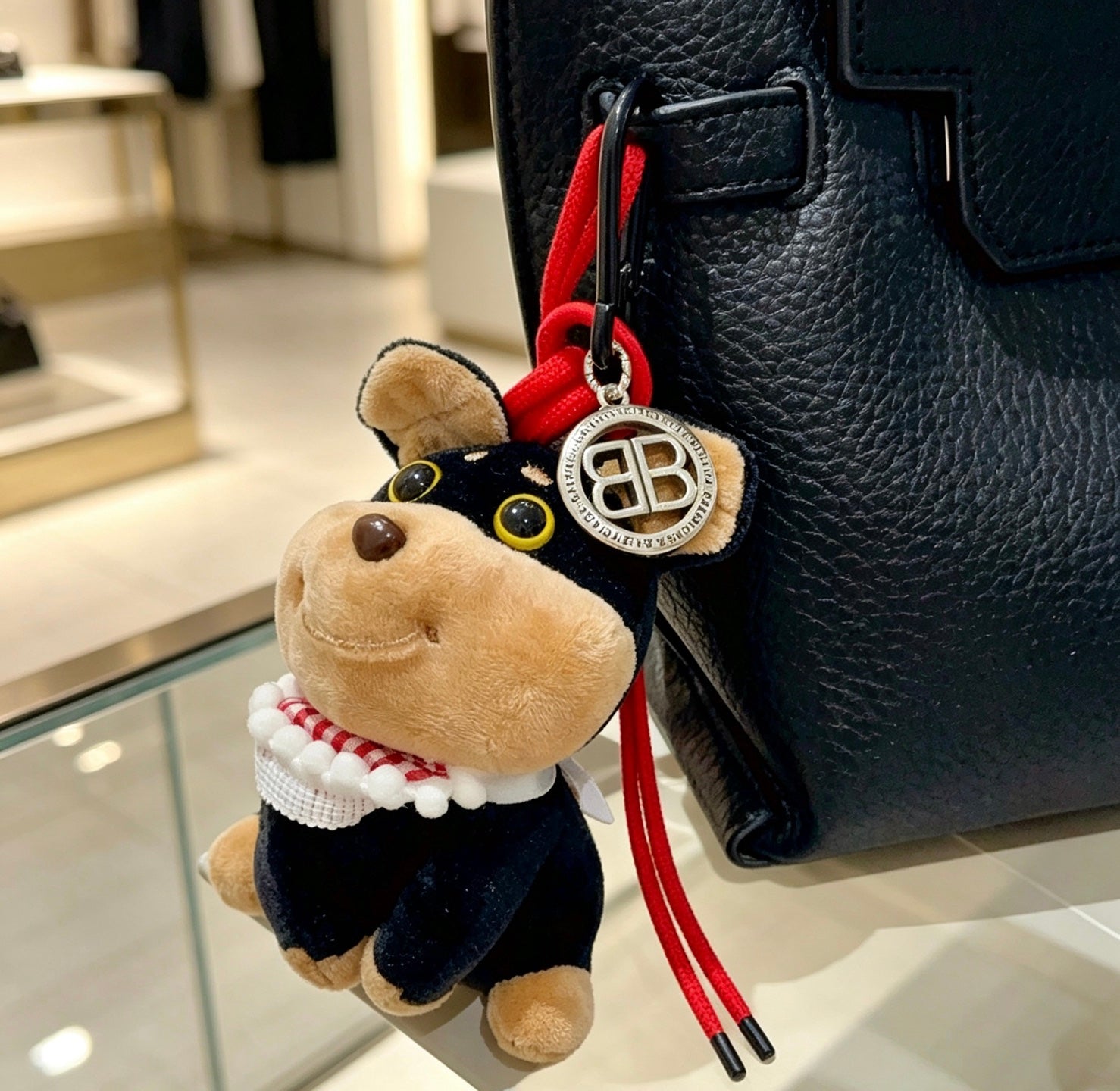 Balenciaga Plush Puppy Charm