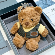 Balenciaga Brown Plush Bear Charm