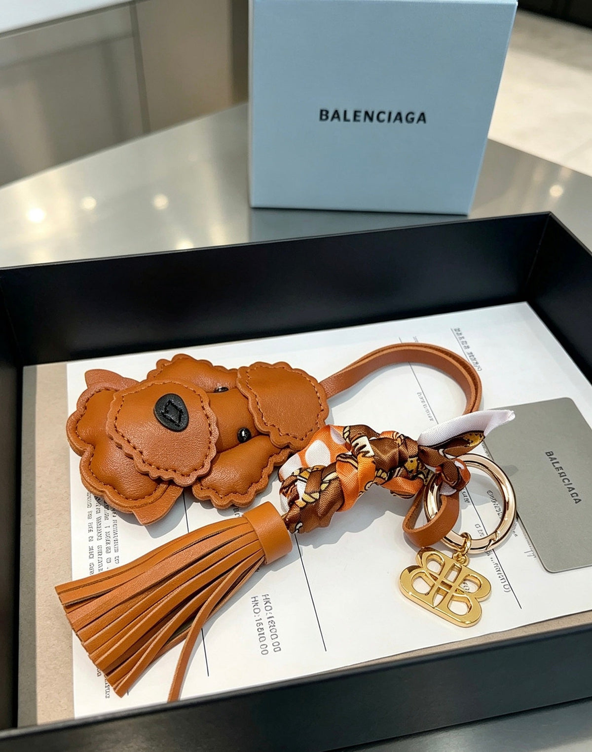 Balenciaga Brown Poodle Charm