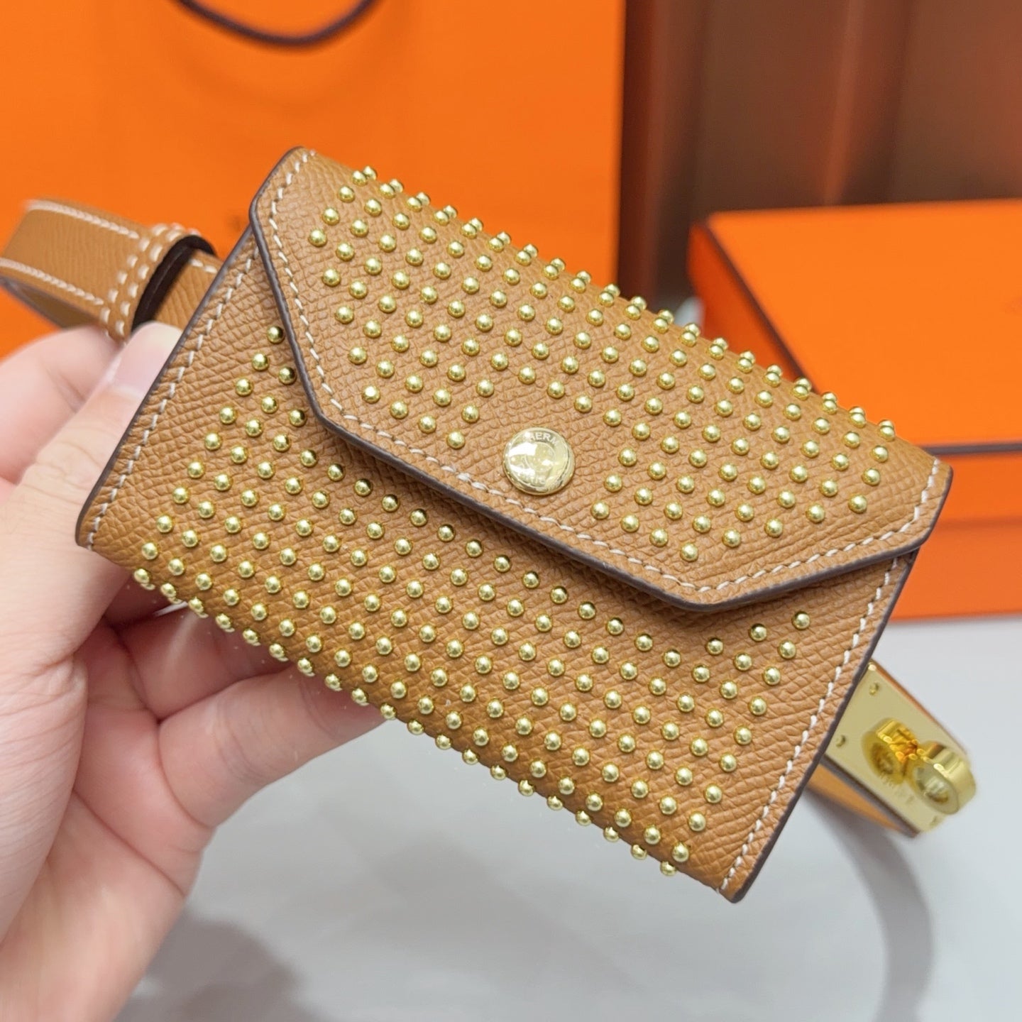 Hermes 2026 Kelly Pocket Belt 18mm Leather 216173