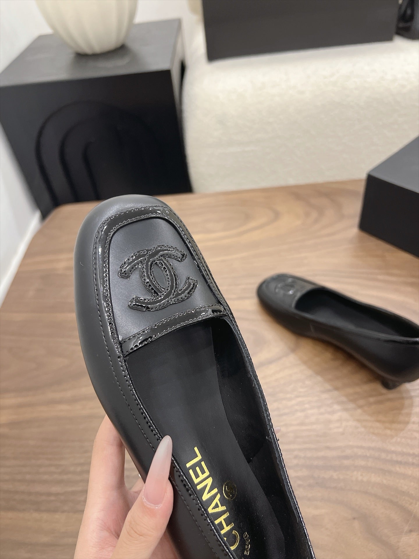 Chanel 2026 Square Toe Pump Lambskin 191779