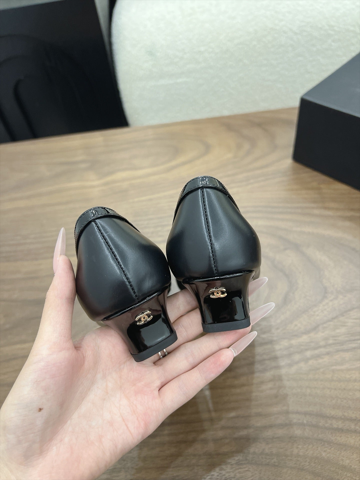 Chanel 2026 Square Toe Pump Lambskin 191779