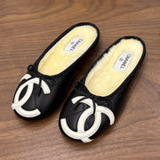 Chanel 2026 Cambon Mule Leather Wool 173187