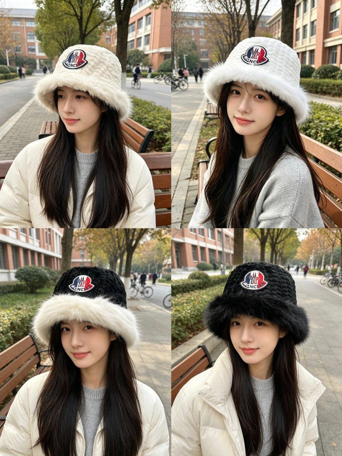 Moncler 2026 Bucket Hat Wool 550232