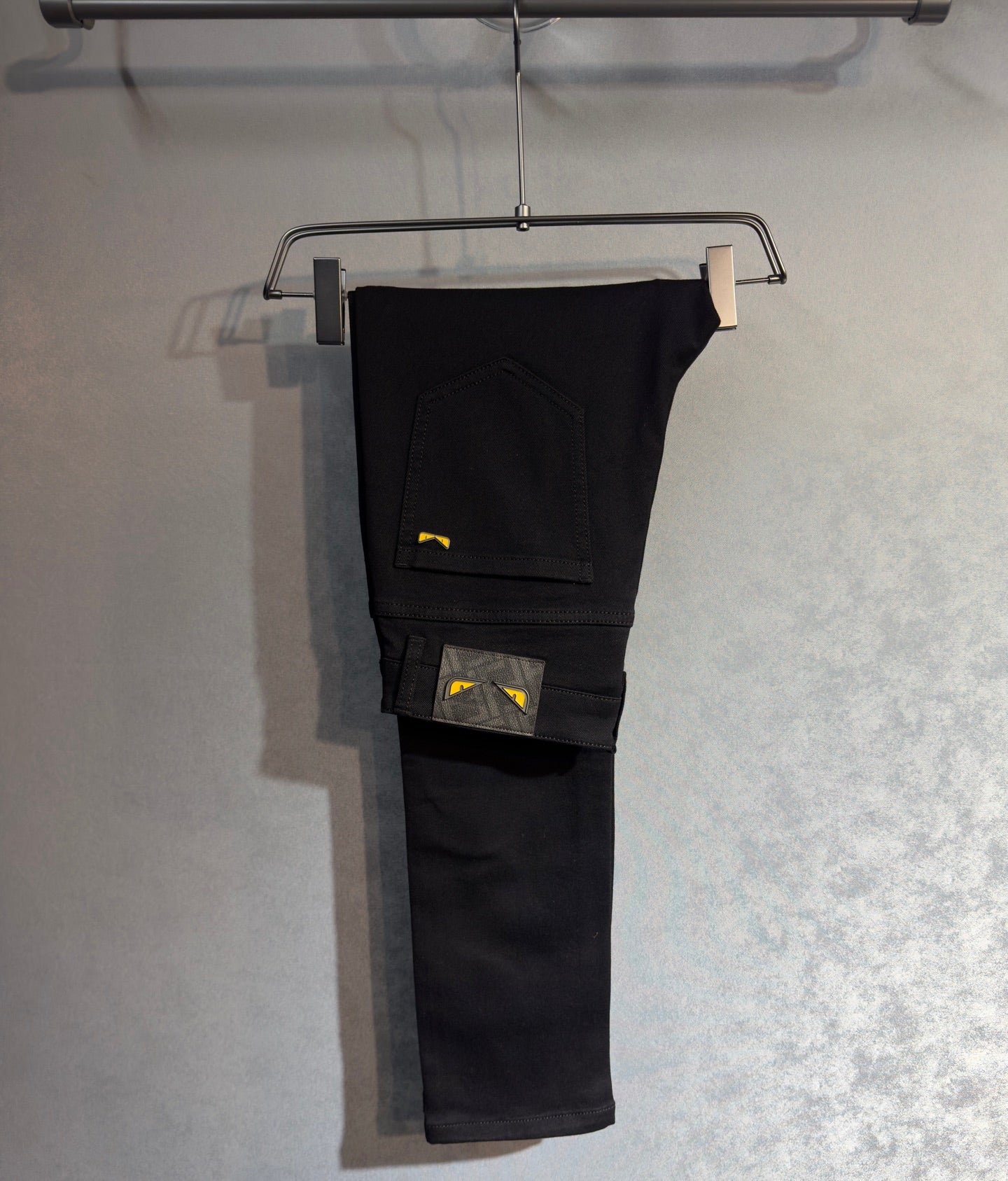 Fendi 2026 Men's Jeans Black Denim 737208