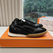 HM JET SNEAKER BLACK CALFSKIN SUEDE